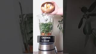 Kale amp Nectarine Smoothie 💚 Detox Green Smoothie Recipe [upl. by Han655]