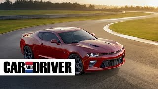 Chevrolet Camaro SS Automatic in 60 Seconds  Car and Driver [upl. by Germano]