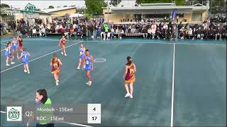 OEFN GRAND FINAL  U15 EAST MONBULK vs ROC OFFICER [upl. by Adnolahs]