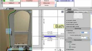 3D Home Design by Livecad Tutorials 05 The doors [upl. by Hoehne]