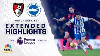 Bournemouth v Brighton  PREMIER LEAGUE HIGHLIGHTS  11232024  NBC Sports [upl. by Anoved838]