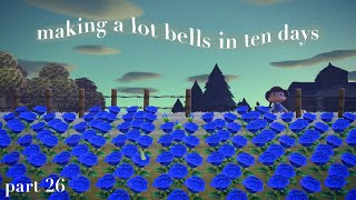 making bells during ten days part 26  animal crossing new horizons [upl. by Hallerson]