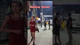 Walking Street Angeles city travel philippines adult [upl. by Yuh]