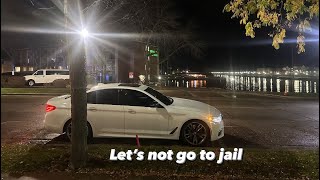 Driving The most Slept on bmw through downtown city [upl. by Otis]