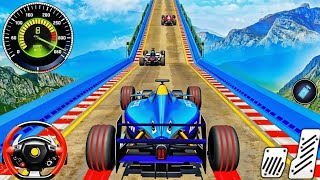 Formula Car Racing Stunts Simulator 2024  Impossible Car Mega Ramp 3D  Android GamePlay 13 [upl. by Driskill]