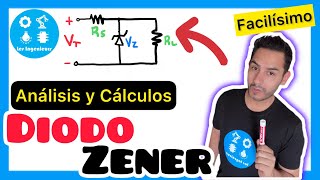 ✅EL DIODO ZENER Cálculo  PASO a PASO 💯 Curso ELECTRÓNICA ANALÓGICA [upl. by Sherl]