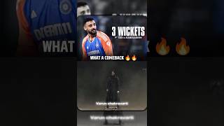 🔴 What A Comeback Varun Chakravarti  EditX cricket viral shorts [upl. by Bannerman251]