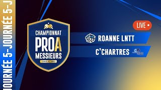 PRO A MESSIEURS  J5  ROANNE LNTT vs CCHARTRES [upl. by Ervin]