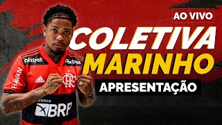 COLETIVA  APRESENTAÇÃO MARINHO  FLAMENGO [upl. by Lattimer]