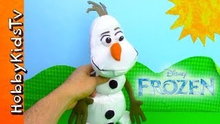 Disney Frozen Olaf Summer Melting by HobbyKidTV [upl. by Ahtelat]