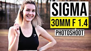 Sigma 30mm f14 Review  My Sharpest Portrait Lens for Photoshoots [upl. by Lyman907]