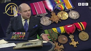 An Honourable Soldiers Collection Of Medals Worth Four Figures  Antiques Roadshow [upl. by Atonsah]