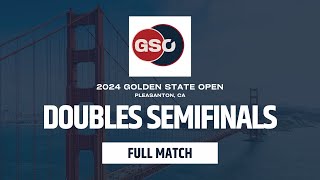 MARMOTOYA VS ACUNANATERA  DOUBLES SEMIFINALS  2024 GOLDEN STATE OPEN [upl. by Namra]