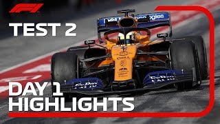 Test 2 Day 1 Highlights  F1 Testing 2019 [upl. by Gillie205]