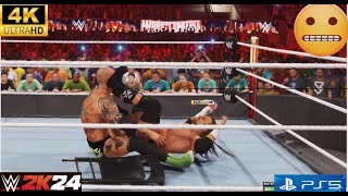 WWE 2K24  Triple H vs Batista  WrestleMania 35  WWE Universal Championship  PS5™ 4K60 [upl. by Nosila136]