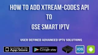 HOW TO ADD XTREAMCODES API GSE SMART IPTV [upl. by Julita]