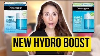 NEW Neutrogena Hydro Boost Water Cream And Water Gel Review [upl. by Alfy713]