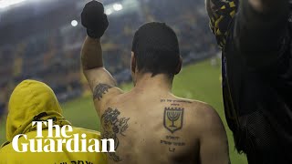 Beitar Jerusalem fans Here we are were the most racist football team in the country [upl. by Ahsema332]