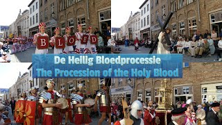 The Procession of the Holy Blood Brugge 2023 4K [upl. by Cosme]