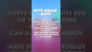 NyteSquad IS BACK roblox trending shorts robloxsquad squadauds robloxsquadauds mm2 edit [upl. by Dian]