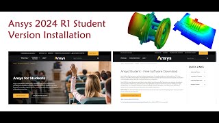 Ansys 2024 R1 Student Version Installation  Ansys 2024 Release 1  Ansys2024R1 [upl. by Gigi]