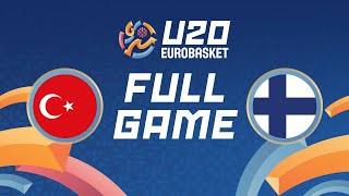 Group Phase  Türkiye v Finland  Full Basketball Game  FIBA U20 Womens EuroBasket 2024 [upl. by Marlane563]