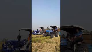 Newholland 5620 vs farmtrac 60 newholland farmtrac [upl. by Novek741]