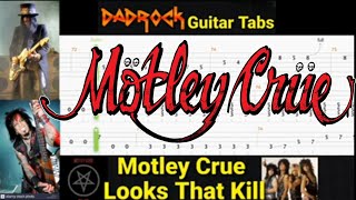 Mötley Crüe  Looks That Kill Lyrics Official Remaster [upl. by Marguerite]