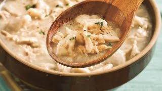 How To Make Chicken amp Dumplings  Southern Living [upl. by Klarrisa45]