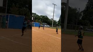 Kickball nice play 555 kickball sports league kick espn catch [upl. by Ocisnarf]