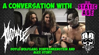 Talk Among Us WithDoyle Wolfgang Von Frankenstein amp Alex Story [upl. by Esinek]