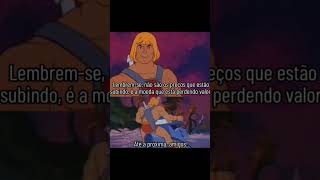 SEU DINHEIRO está DESVALORIZANDO  Inflação  Meme HeMan [upl. by Nestor]