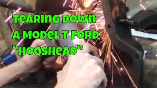 1925 Ford Model T repair project  Ep 22 Hogshead teardown subscribe modeltford Gen3AntiqueAuto [upl. by Shanda]