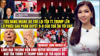 News Tin Tuc Thursday SANG AM March 7 2024 [upl. by Ellehcer726]