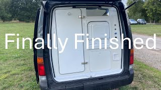 Finished Van Solar Shower Conversion [upl. by Shull]