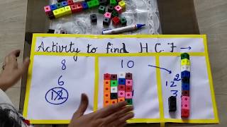 Finding HCF using a Fun Activity  Maths for Class 3 [upl. by Guevara]