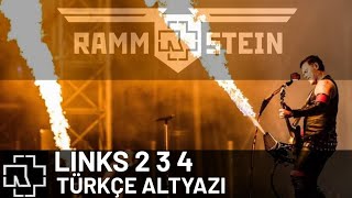 Rammstein  Links 2 3 4  TÜRKÇE ALTYAZI  Multicam HD [upl. by Neelyt]