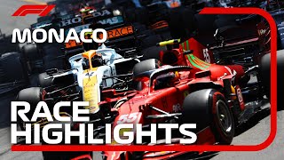 Race Highlights  2021 Monaco Grand Prix [upl. by Kedezihclem63]