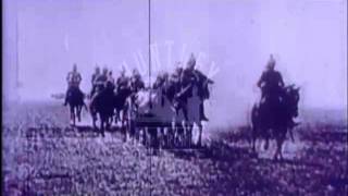 Pre World War One Cavalry 1910s  Film 90385 [upl. by Yllut]