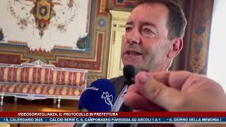 Videosorveglianza il protocollo in prefettura  Trsp  news del 311024 [upl. by Camile332]