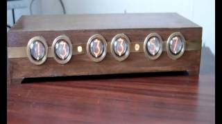 Nixie Clock IN1  Attiny2313\4313 Day [upl. by Harday10]