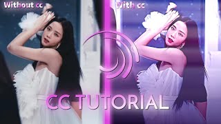 CC tutorial  Alight Motion tutorial💜 cc tuto alitemotion [upl. by Touber]