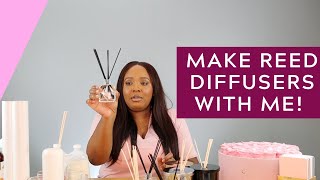 How To Make a Reed Diffuser in 2022  Candle Business  Paris Nikkole [upl. by Yerffoej]