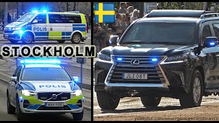 Polis Stockholm utryckningresponding collection part 9 [upl. by Elatnahc]