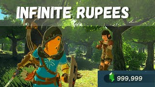 How to get infinite rupees  BOTW working 2023 EASY [upl. by Neelyam]