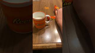 Yum Reese’s good candy food d [upl. by Danas]