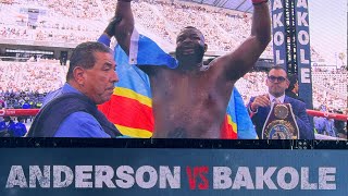 MARTIN BAKOLE SHOCKS THE WORLD CRAZY KO OVER JARED ANDERSON 🔥 [upl. by Uht]