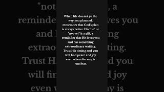 Trust God Timing Even When The Way Is Unclear [upl. by Randall]