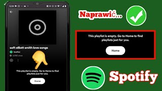 Problem z pustą playlistą Spotify  jak naprawićpusta playlista Spotify  Spotify nie działa [upl. by Penrose820]