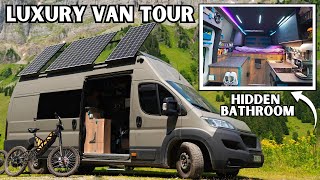 Inside the Most FUTURISTIC Campervan  DIY Van Tour [upl. by Woo201]